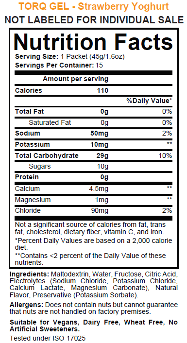 Strawberry Yogurt Gel - Box of 15