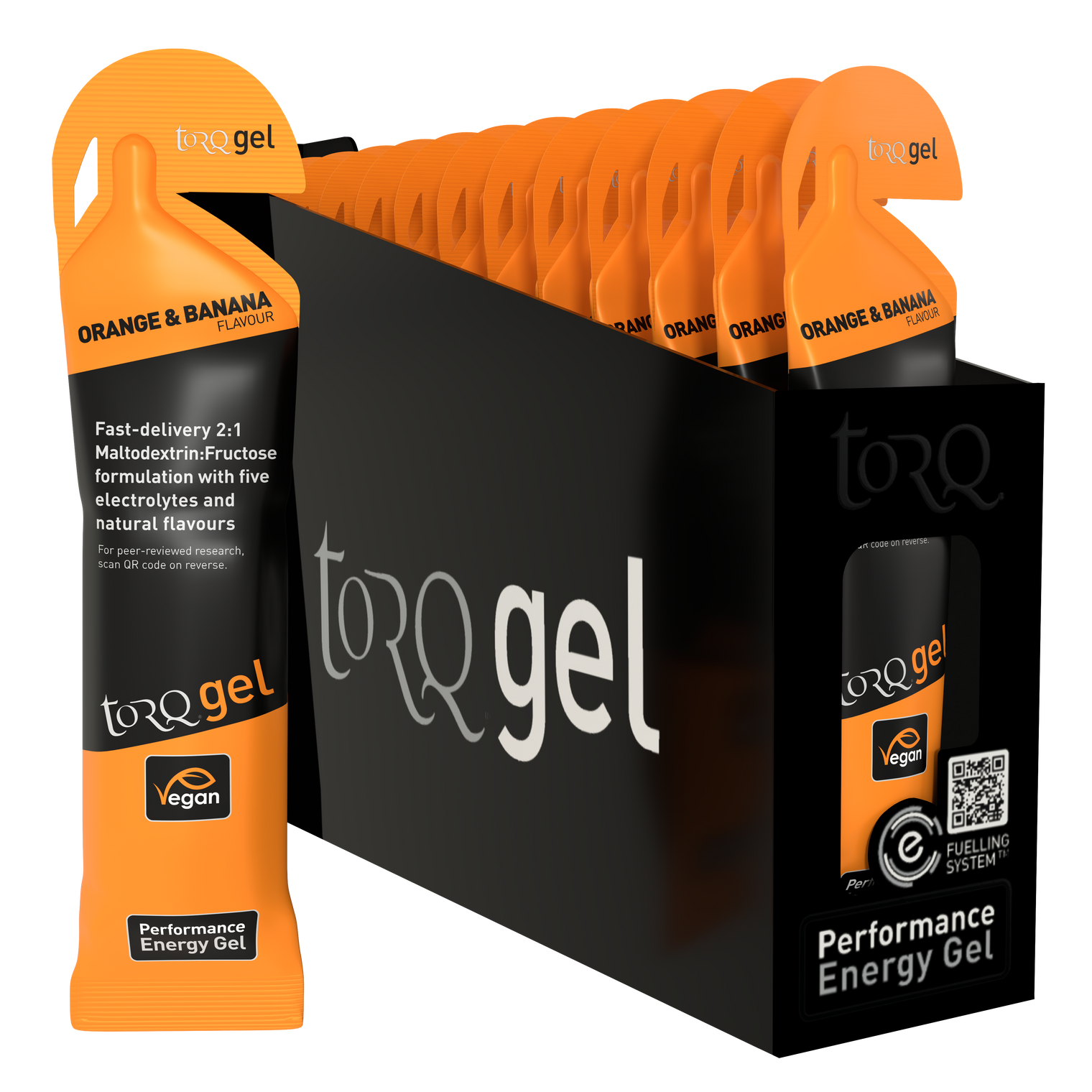 Orange & Banana Gel - Box of 15