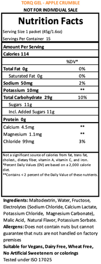 Apple Crumble Gel - Box of 15