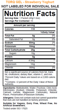 Strawberry Yogurt Gel - Box of 15
