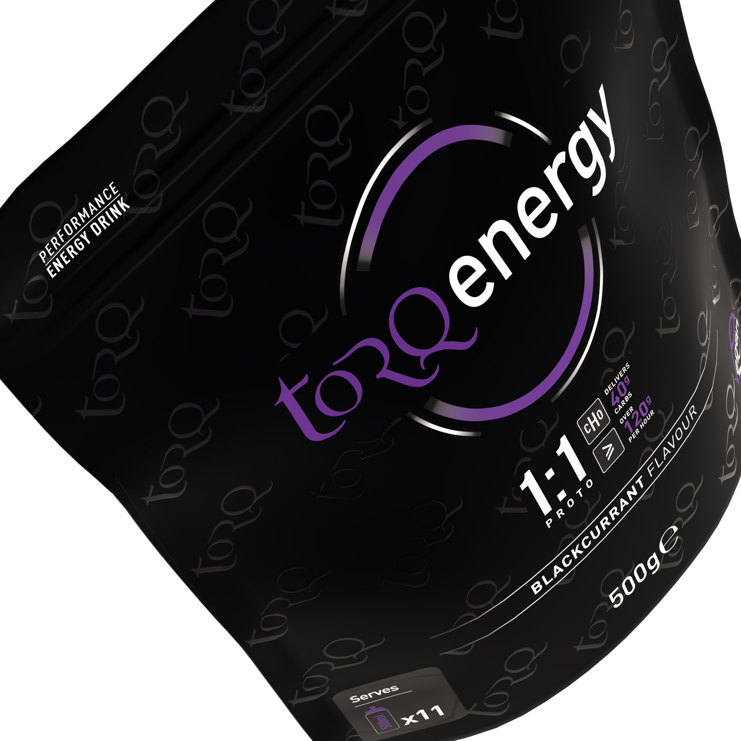 1:1 Proto Black Currant Energy Drink Mix - 500g (12serv) Pouch